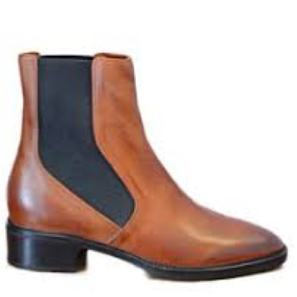 Vince Brown and Black Ankle Boots size 9.5